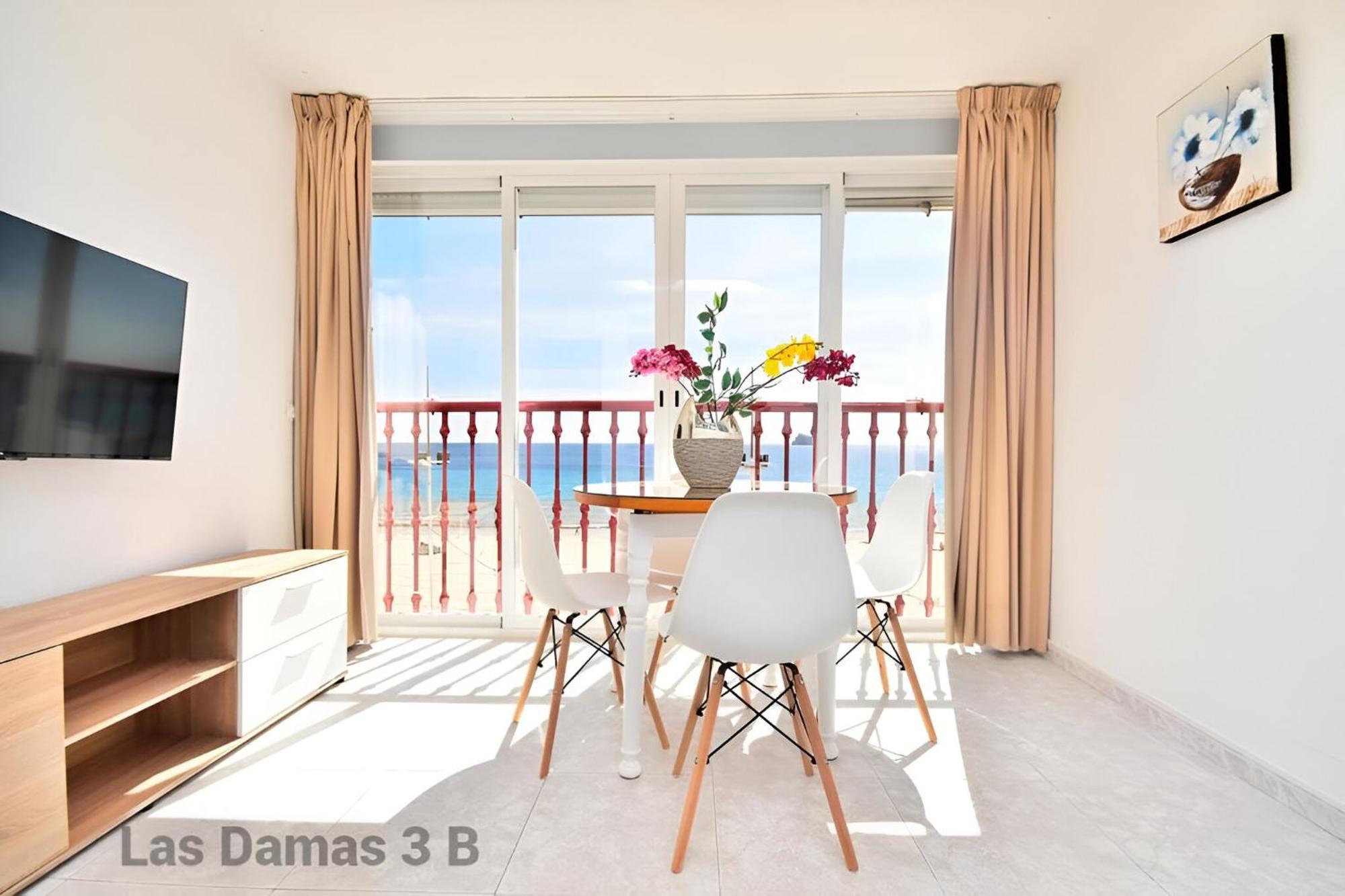 Las Damas 3B Beach Front - Pool & Parking Benidorm Exteriér fotografie