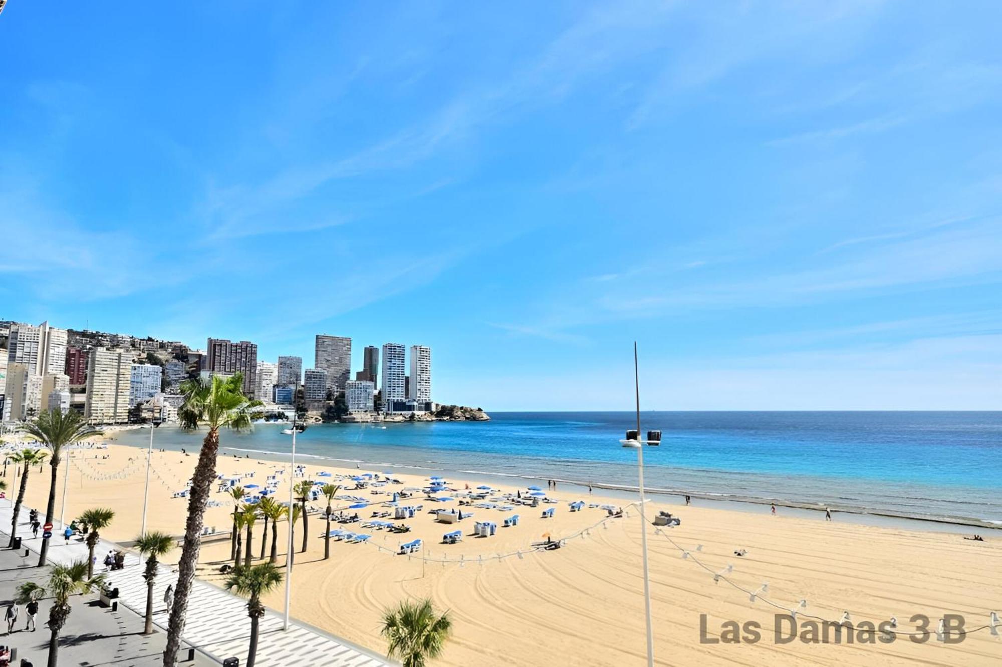 Las Damas 3B Beach Front - Pool & Parking Benidorm Exteriér fotografie