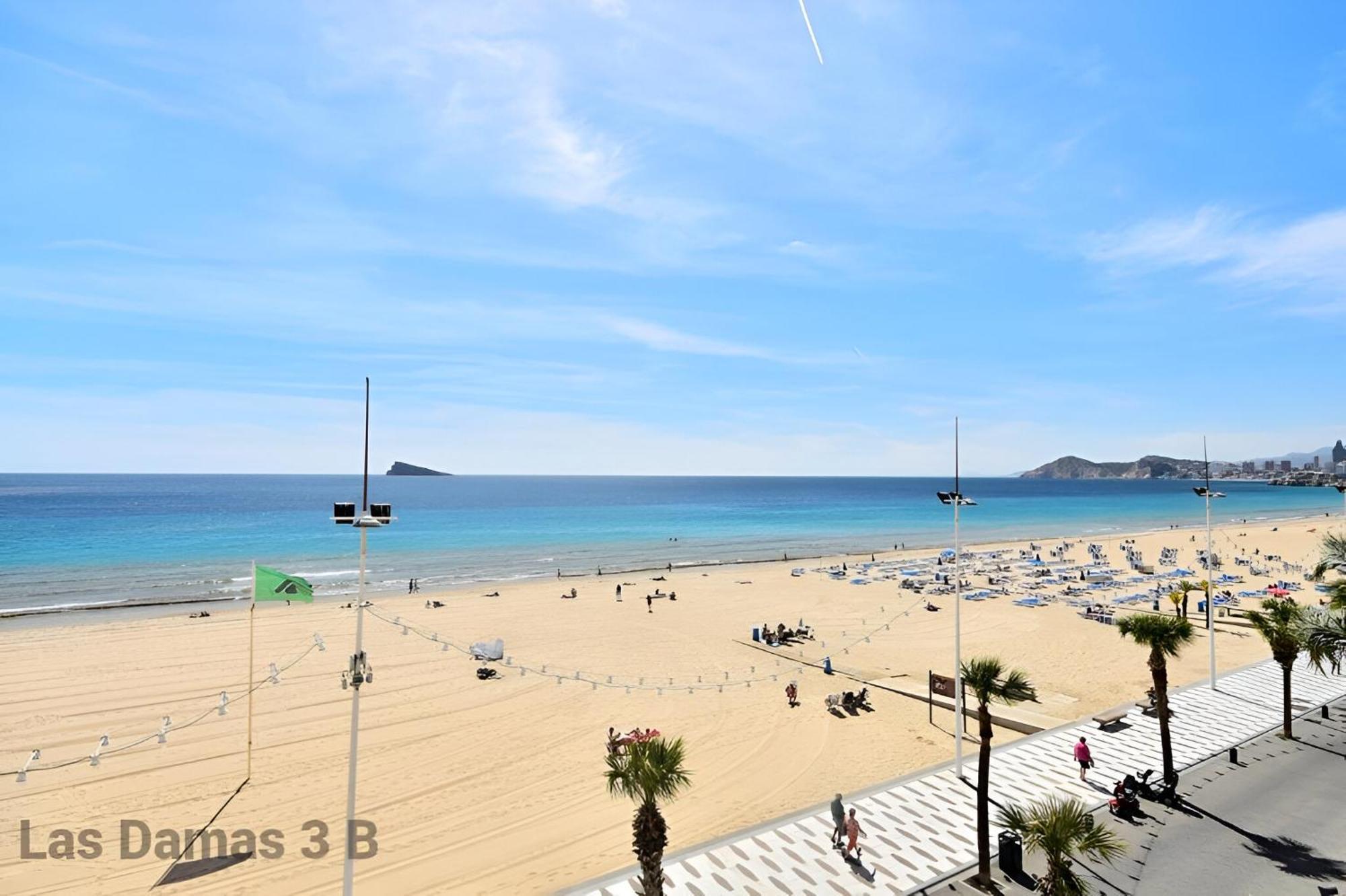 Las Damas 3B Beach Front - Pool & Parking Benidorm Exteriér fotografie